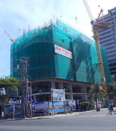 CẬP NHẬT TIẾN ĐỘ VINPEARL BEACHFRONT CONDOTEL NGÀY 24/4/2017