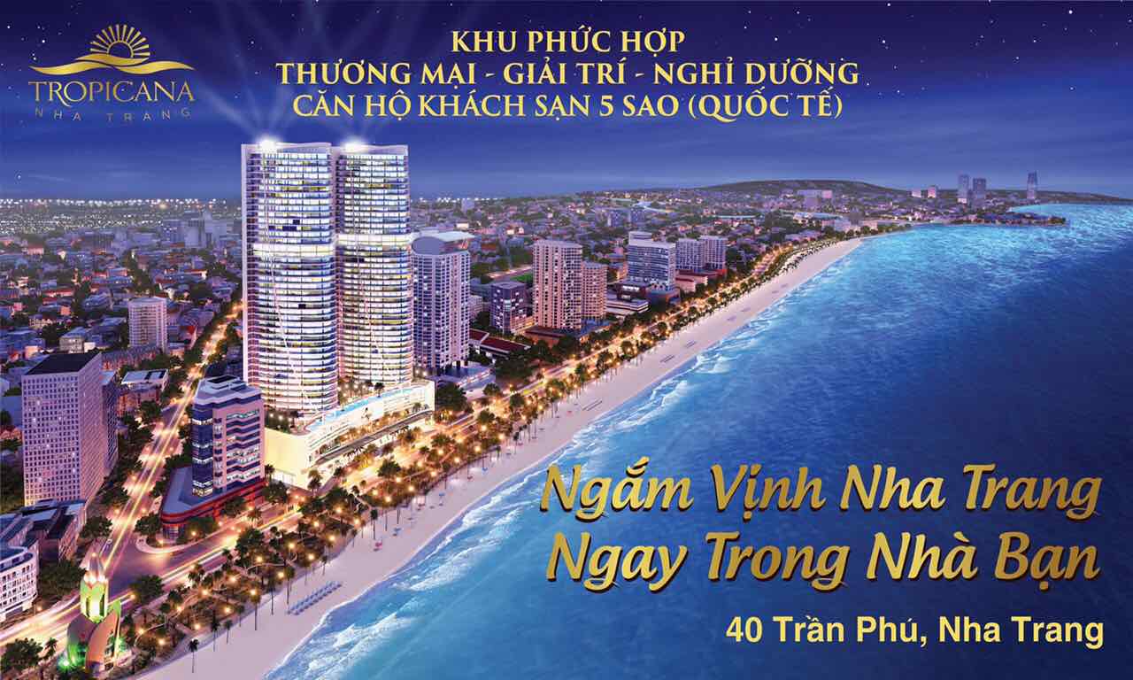 Phối cảnh dự án Tropicana Nha Trang